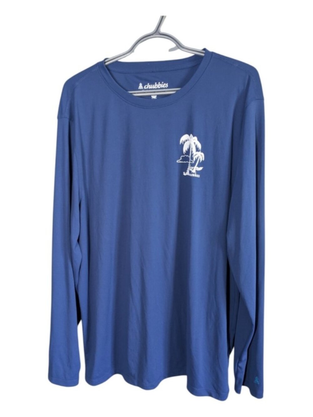 Chubbies The Weekend Has Arrived Sun‎ Crewneck Long Sleeve Blue Size XL
